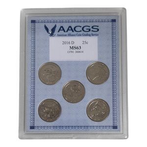 American Coin Treasure 2016D 25c Quarter United States National Parks Collection